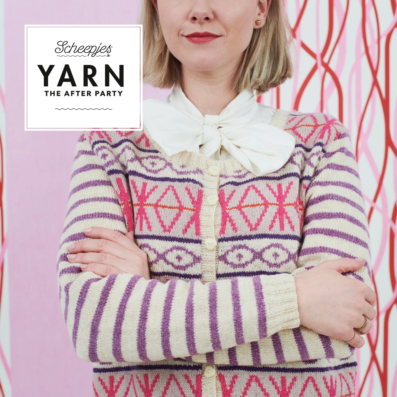 Yarn The After Party 102 Sunday Funday Cardigan Simy's Studio - Image 5