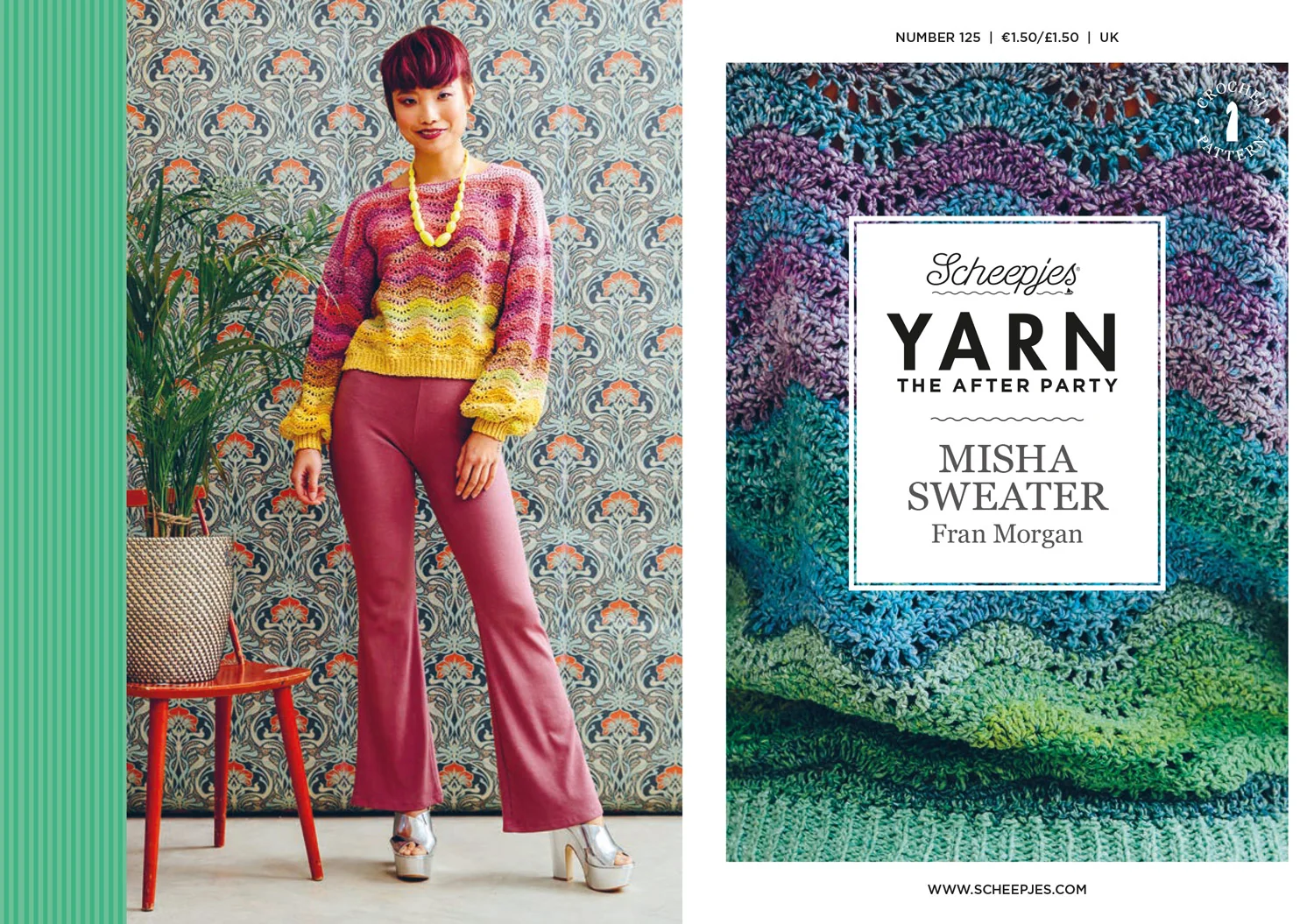 Yarn The After Party 125 - Misha Sweater by Fran Morgan
