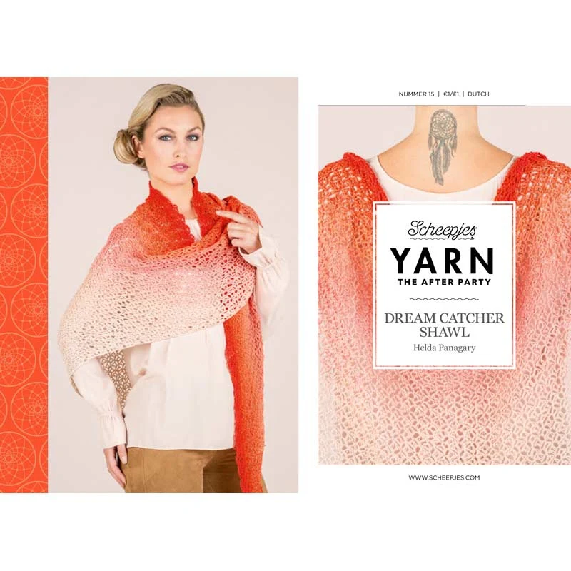 Yarn The After Party 15 Dream Catcher Shawl in Scheepjes Whirl