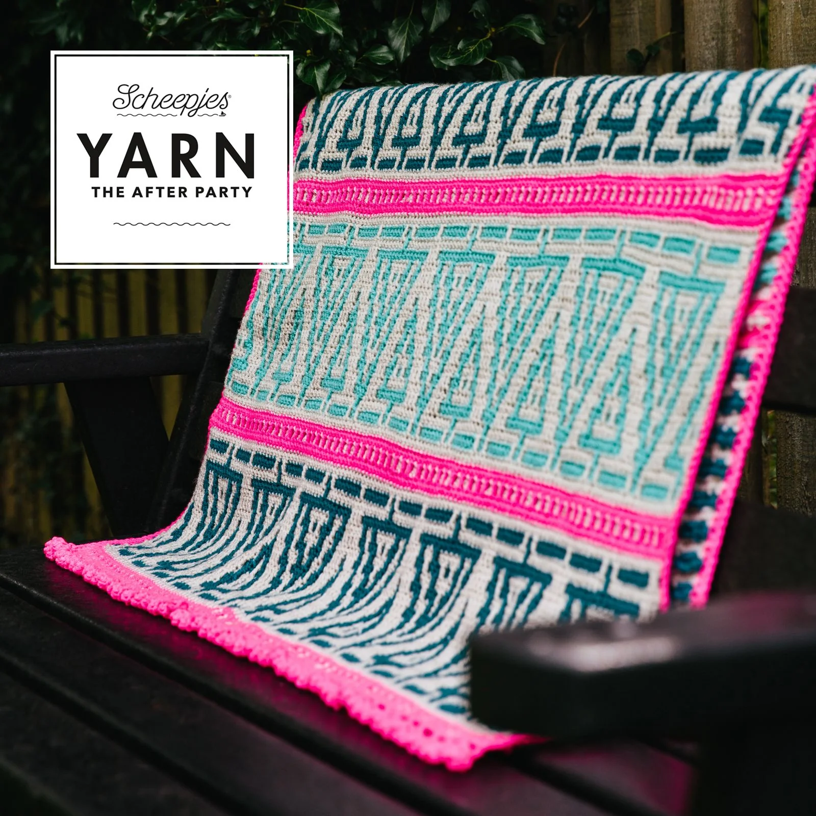 Yarn The After Party 154 - Folk Trees Blanket - Esme Crick - Image 3