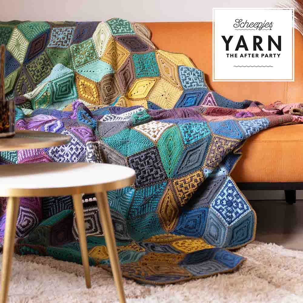 Yarn The After Party 204 -Scrumptious Tiles Blanket - Jessica Wifall - Image 2