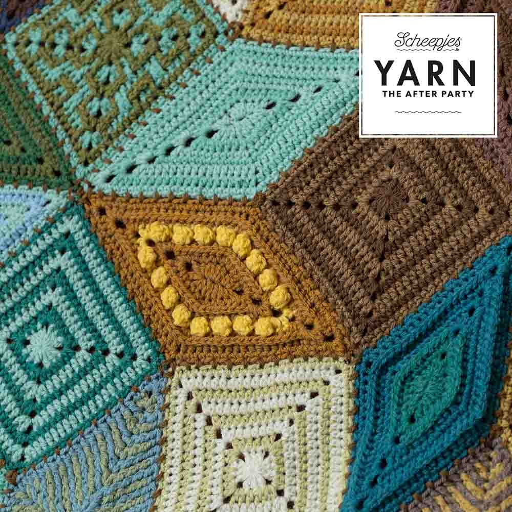 Yarn The After Party 204 -Scrumptious Tiles Blanket - Jessica Wifall - Image 3