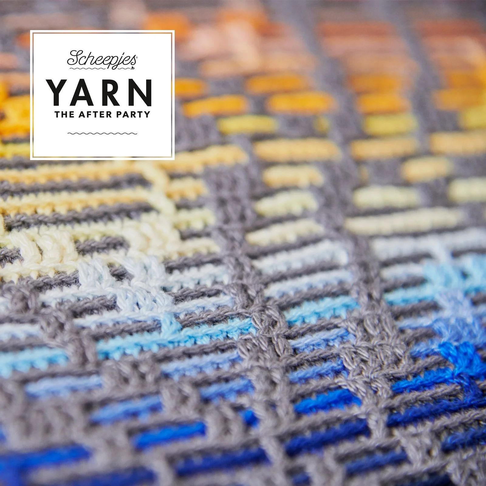 Yarn The After Party 47 Diamond Sofa Runner by Mark Roseboom - Image 3
