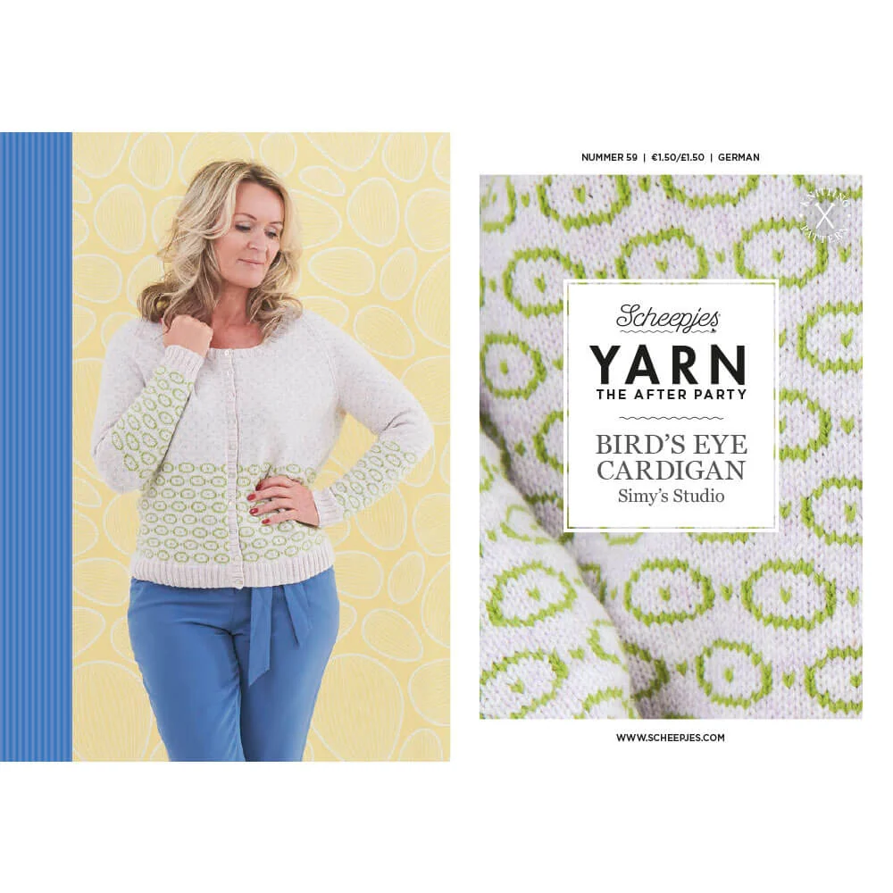 Yarn The After Party 59 Bird's Eye Cardigan