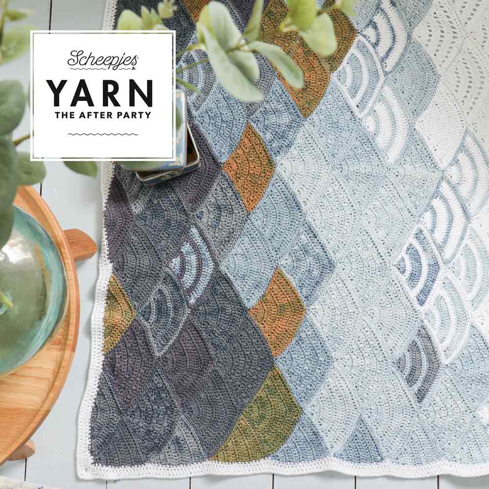 Yarn The After Party 65 Mountain Clouds Blanket Blanket by Christina Hadderingh - Image 2