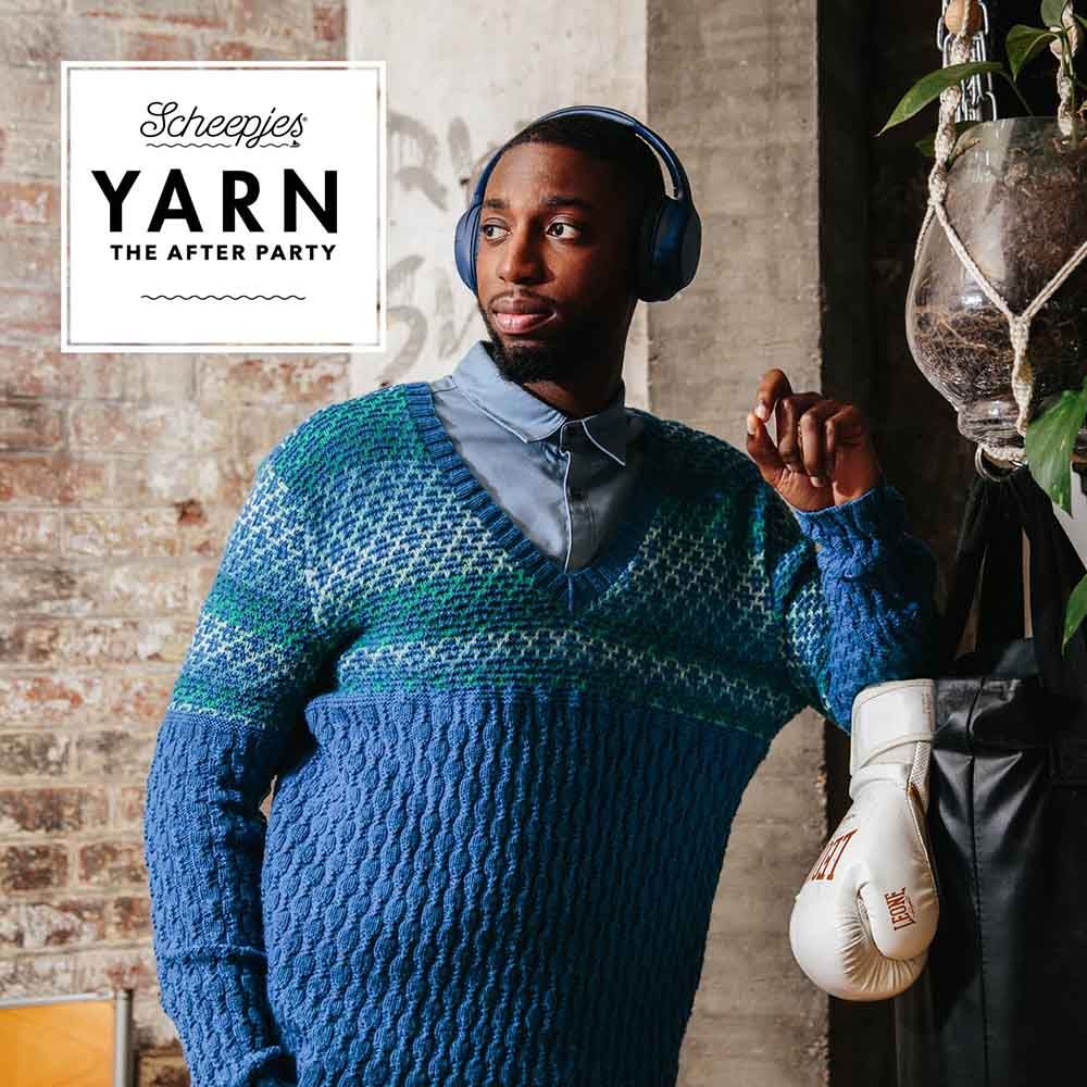 Yarn The After Party 72 - Windsor Mosaic Sweater by Scheepjes - Image 2