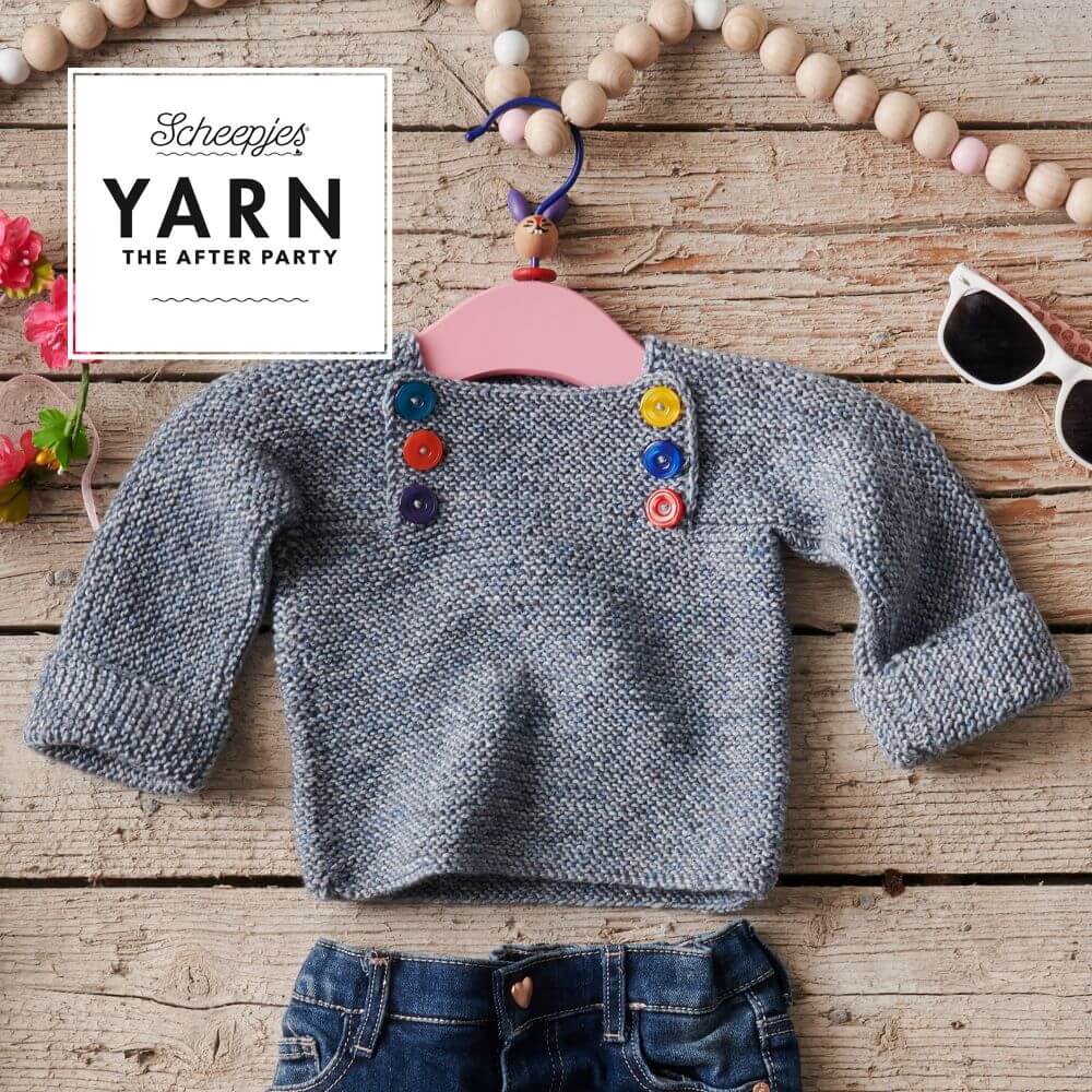 Yarn The After Party 83 Bibbed Sweater by Jane Burns - Image 3
