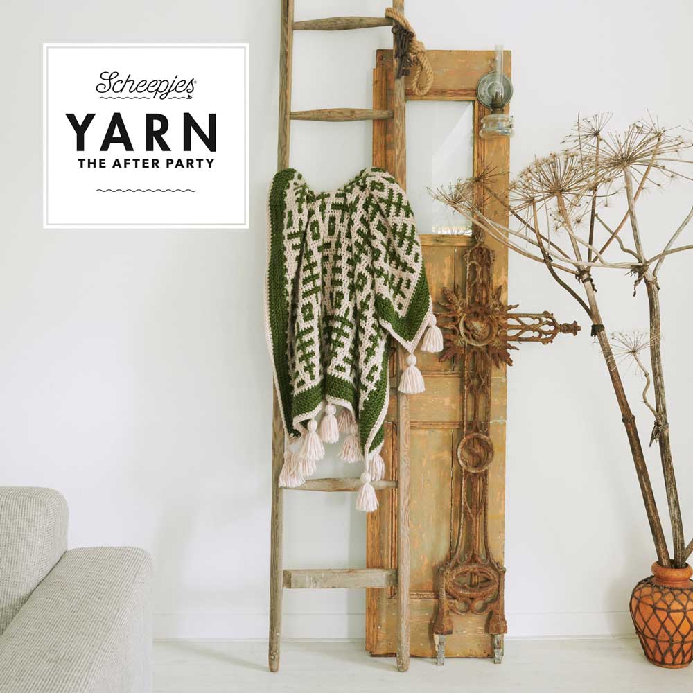 Yarn The After Party 86 -  Lonesome Pines Throw in Scheepjes Namaste by Esme Crick - Image 2