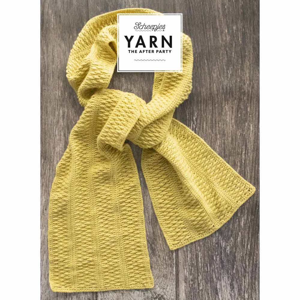 Yarn The After Party 87 Autumn Sun Scarf by Jellina Verhoeff - Image 2