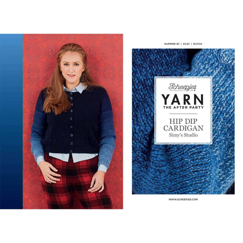 Yarn The After Party 93 Hip Dip Cardigan by Simy's Studio