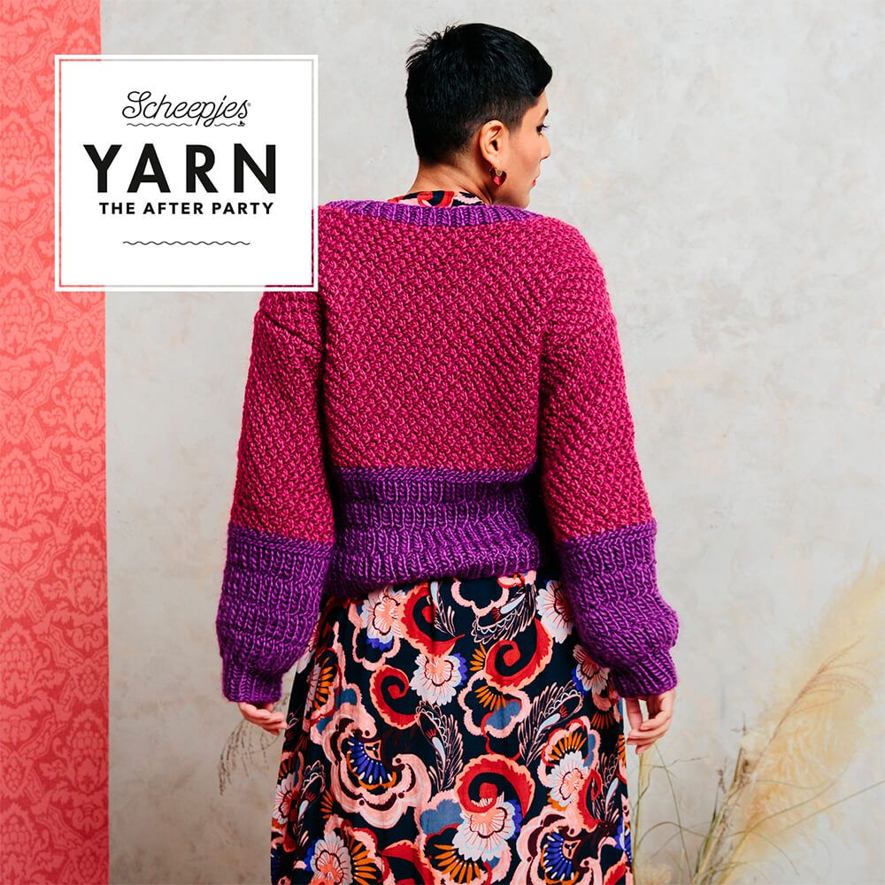 Yarn The After Party - Cranberry Fizz Jumper by Simy's Studio - Image 2