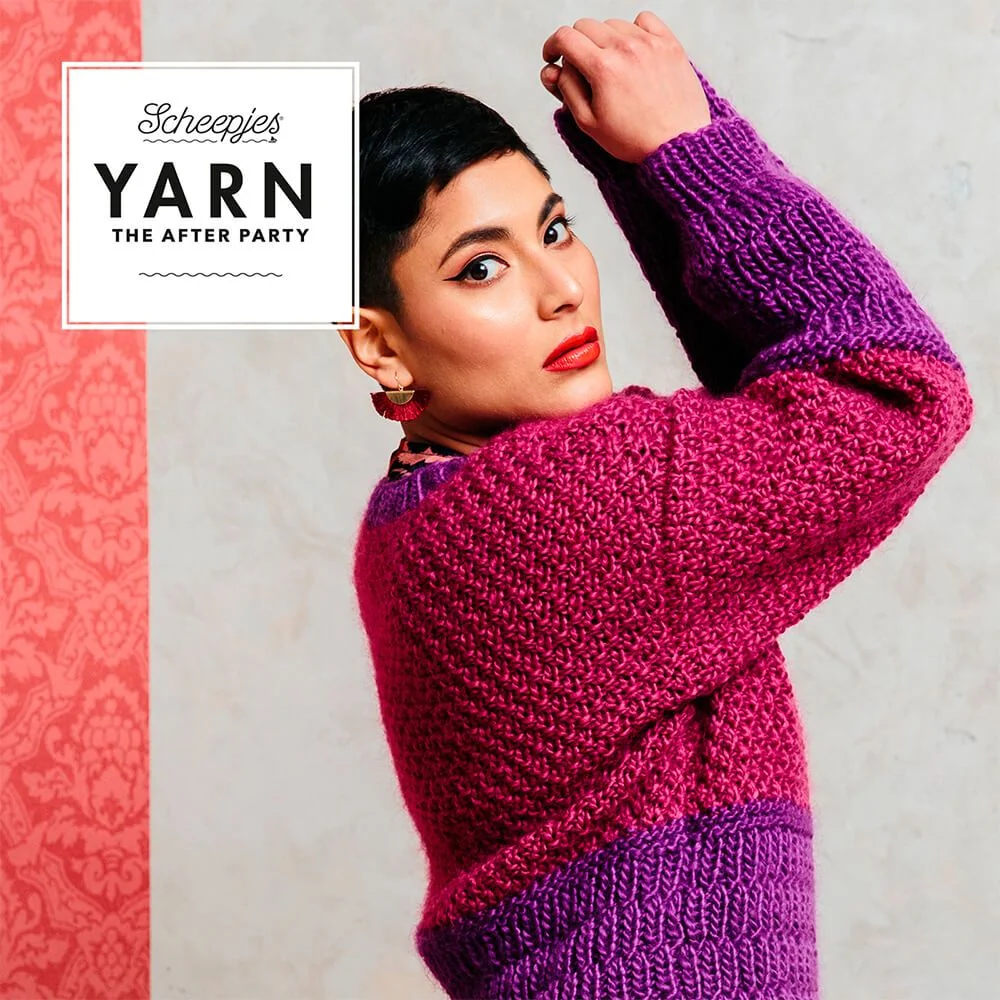 Yarn The After Party - Cranberry Fizz Jumper by Simy's Studio - Image 3