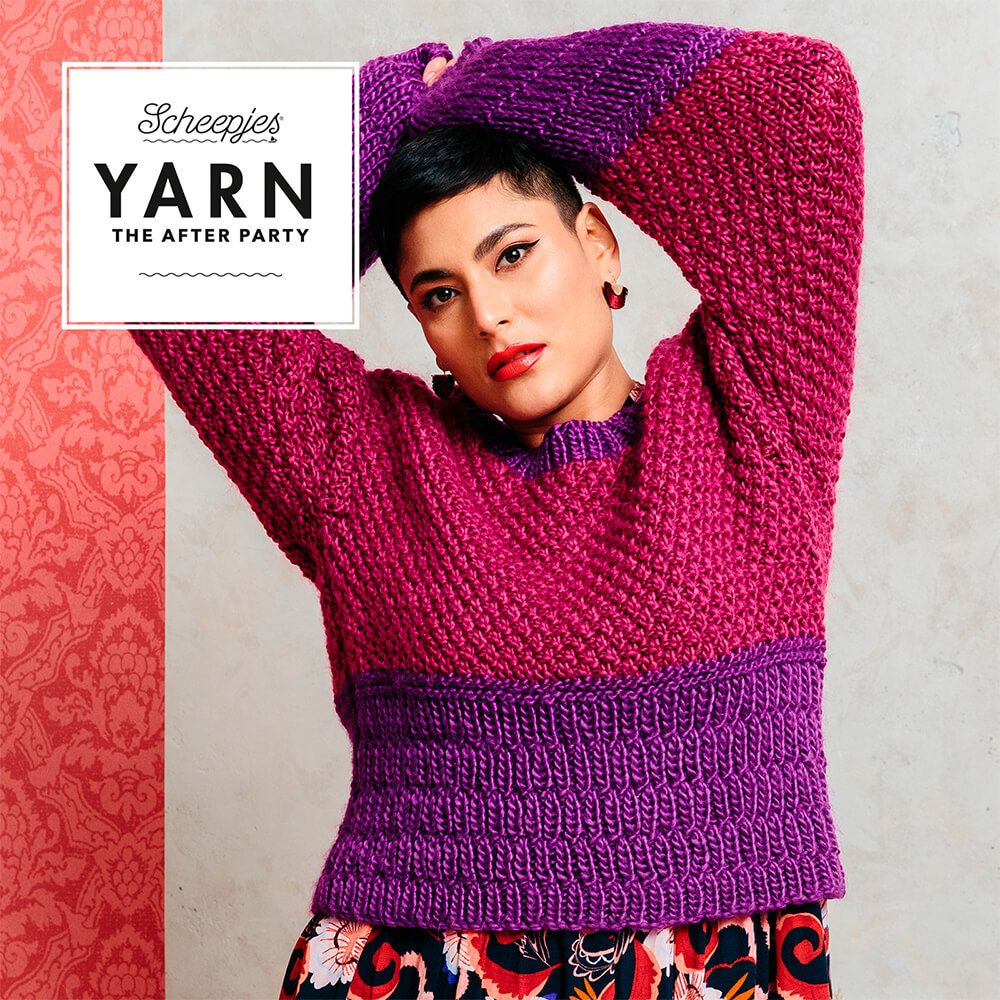 Yarn The After Party - Cranberry Fizz Jumper by Simy's Studio - Image 4