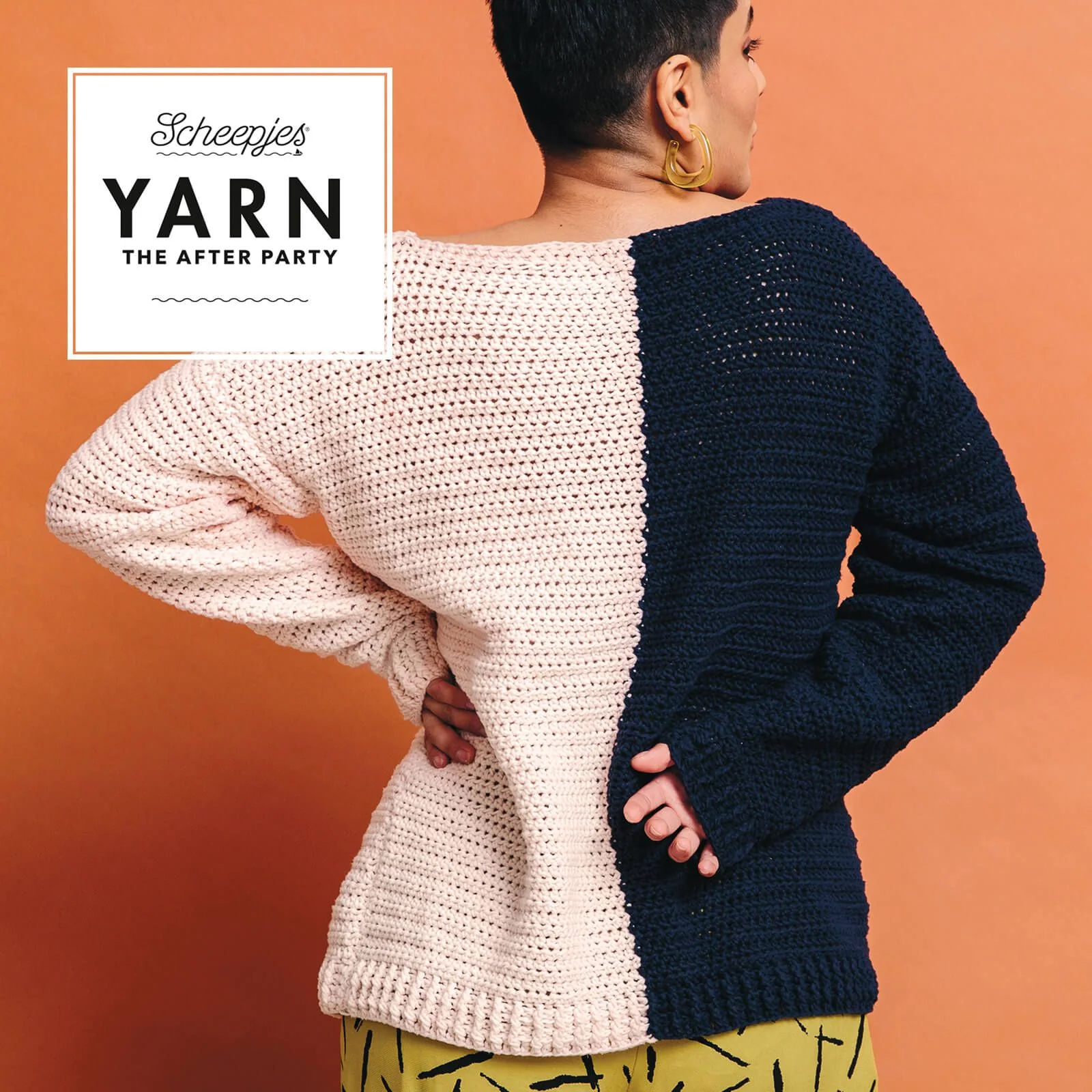 Yarn The After Party - Half & Half Sweater by Liliana Buce-Chmelko - Image 2