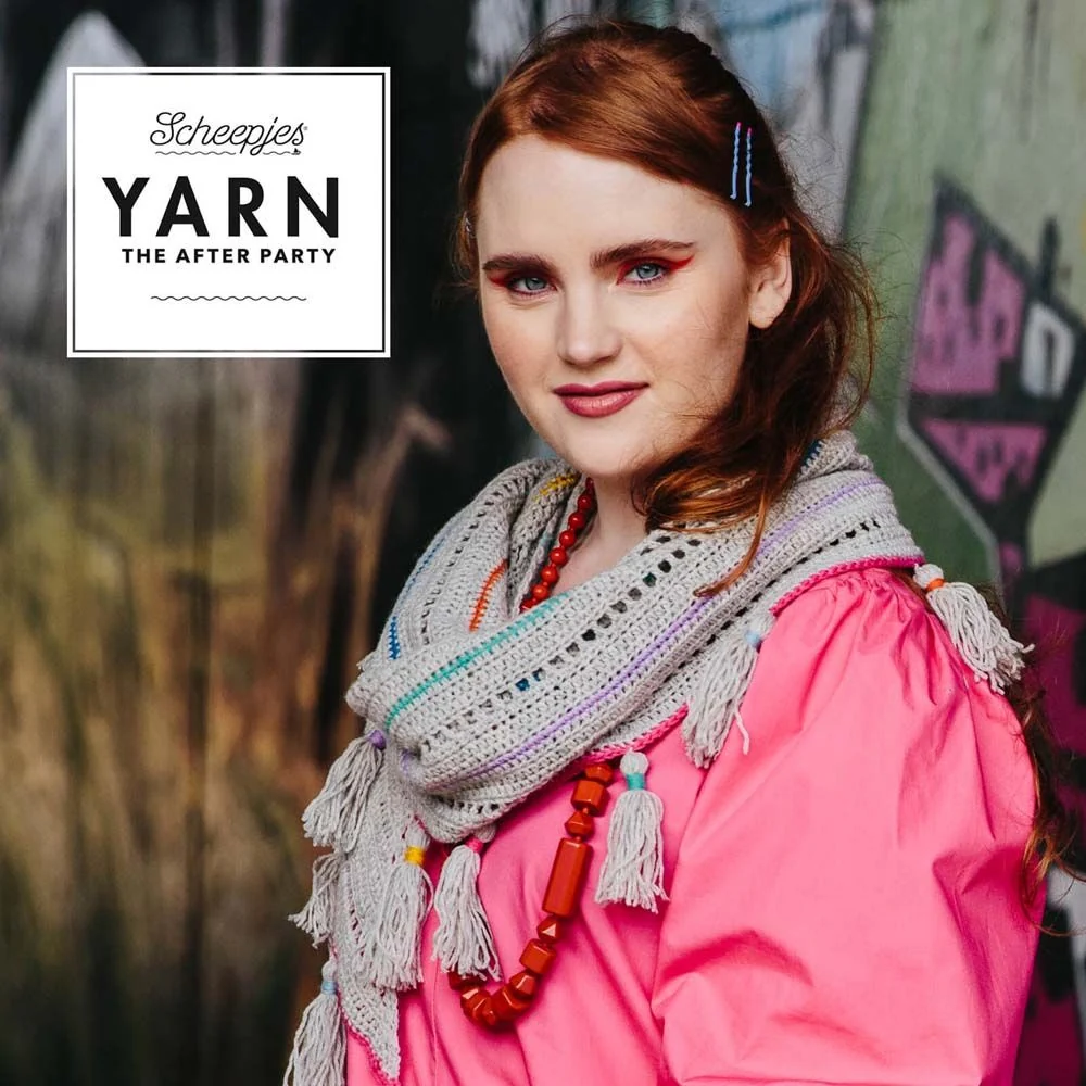 Yarn The After Party - Rainbow Interrupted Shawl by Rosina Northcott - Image 3