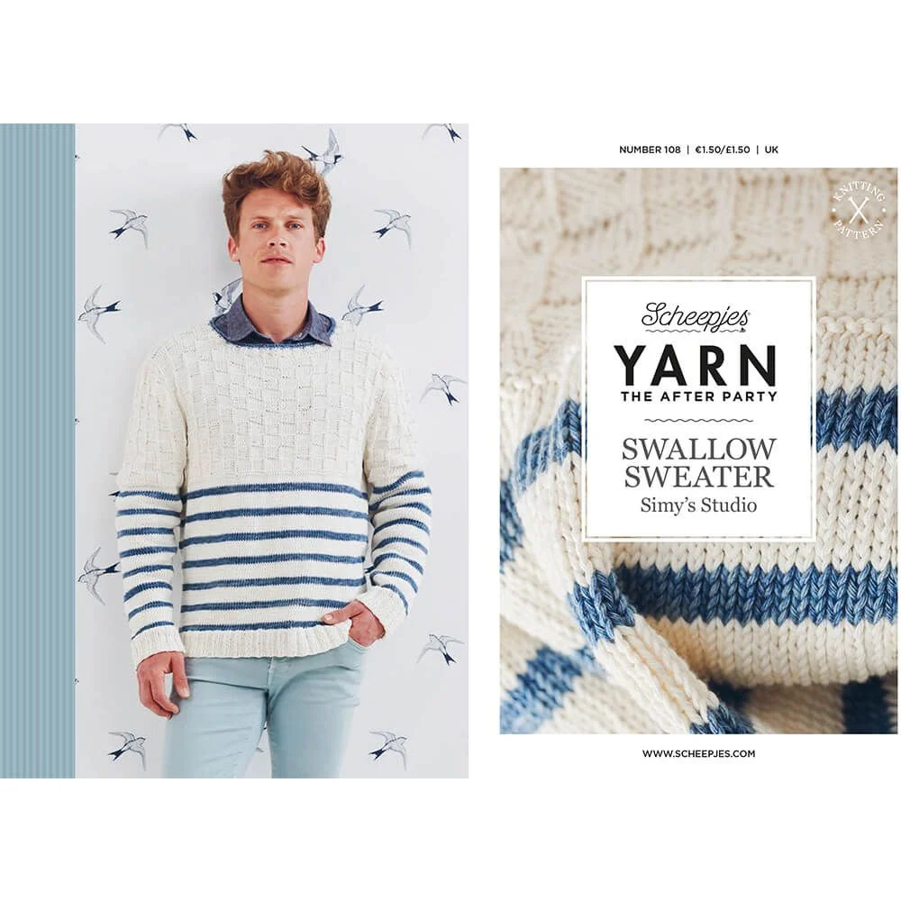 Yarn The After Party -Swallow Sweater by Simy's Studio
