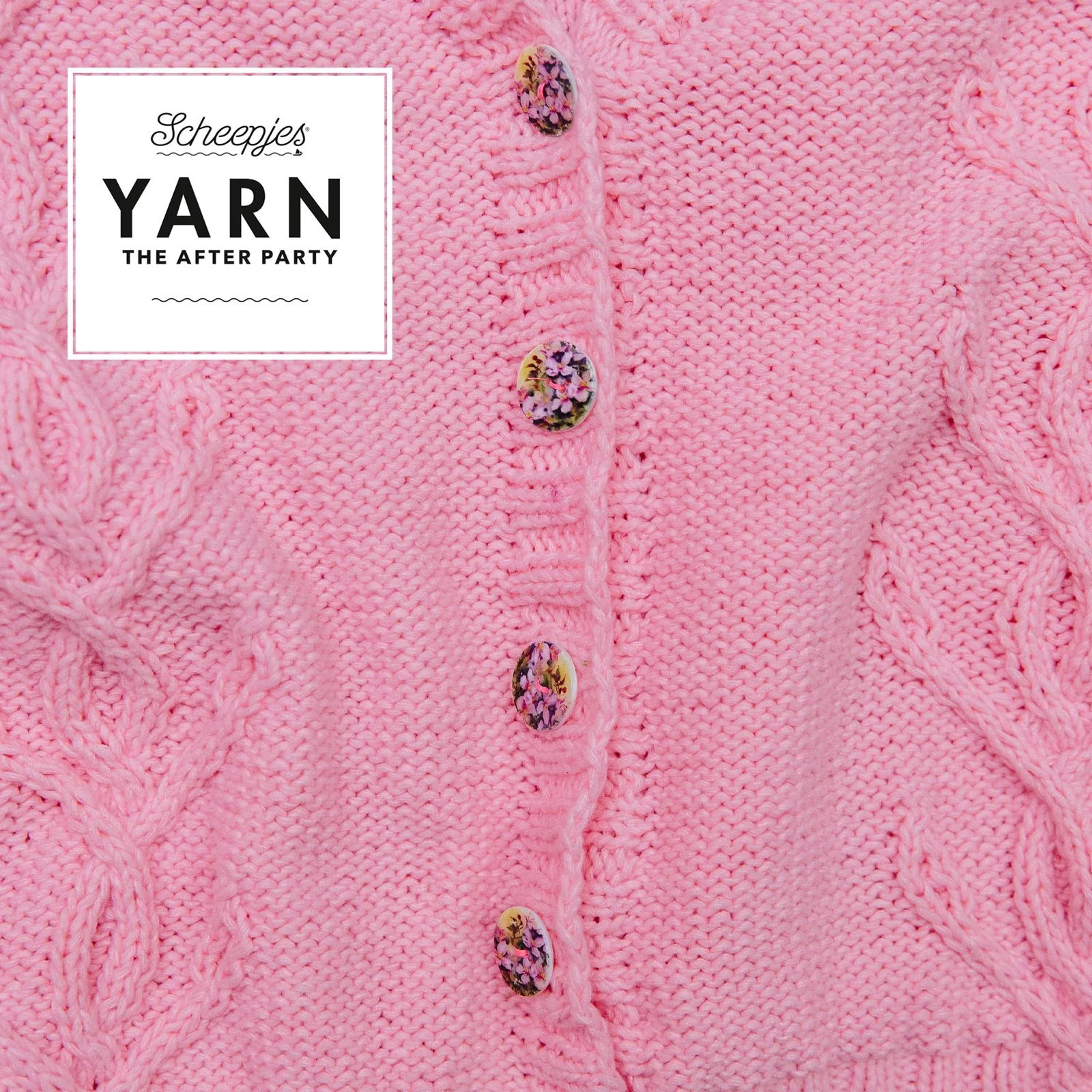 Yarn The After Party - Sweet Pea Cardigan by Simy's Studio - Image 2