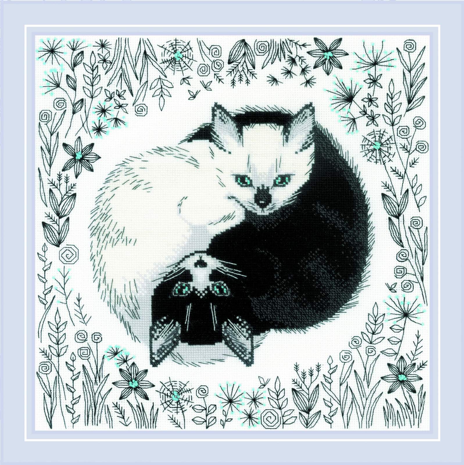 Yin and Yang - Riolis Cross Stitch Kit